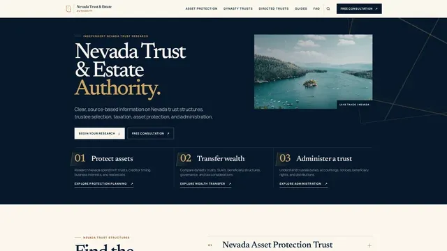 NEVADA ESTATE: Home · Desktop